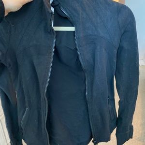 Lululemon back camo zip up